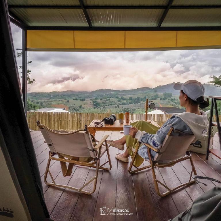 Thunwa The Campsite Khao Kho Exteriör bild